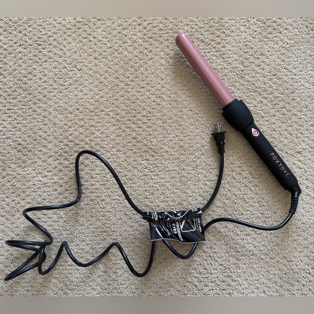 Foxybae 25mm Rose Gold Curling Wand